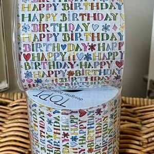 2 Rolls - Designer Happy Birthday toilet paper.